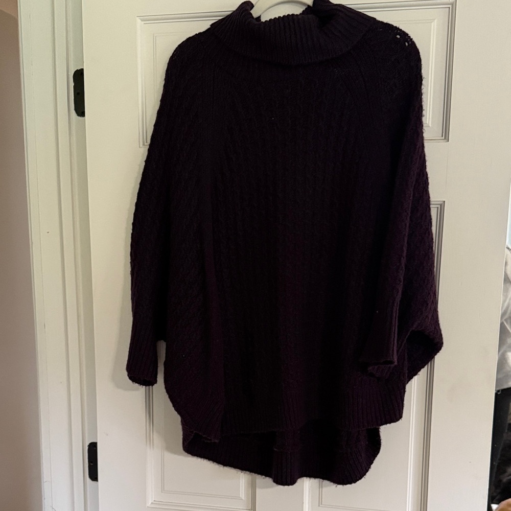 Lou & Grey Women's Turtleneck Sweater - Rich Purple